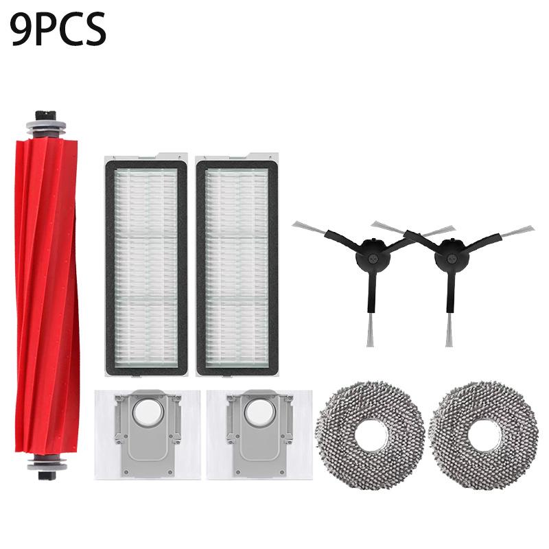 For Roborock Q Revo MaxV/Q Revo S/Q Revo Pro Robot Vacuums Cleaner Accessory Dust Bag Main Side Brush  Filter Mop Cloths Spare
