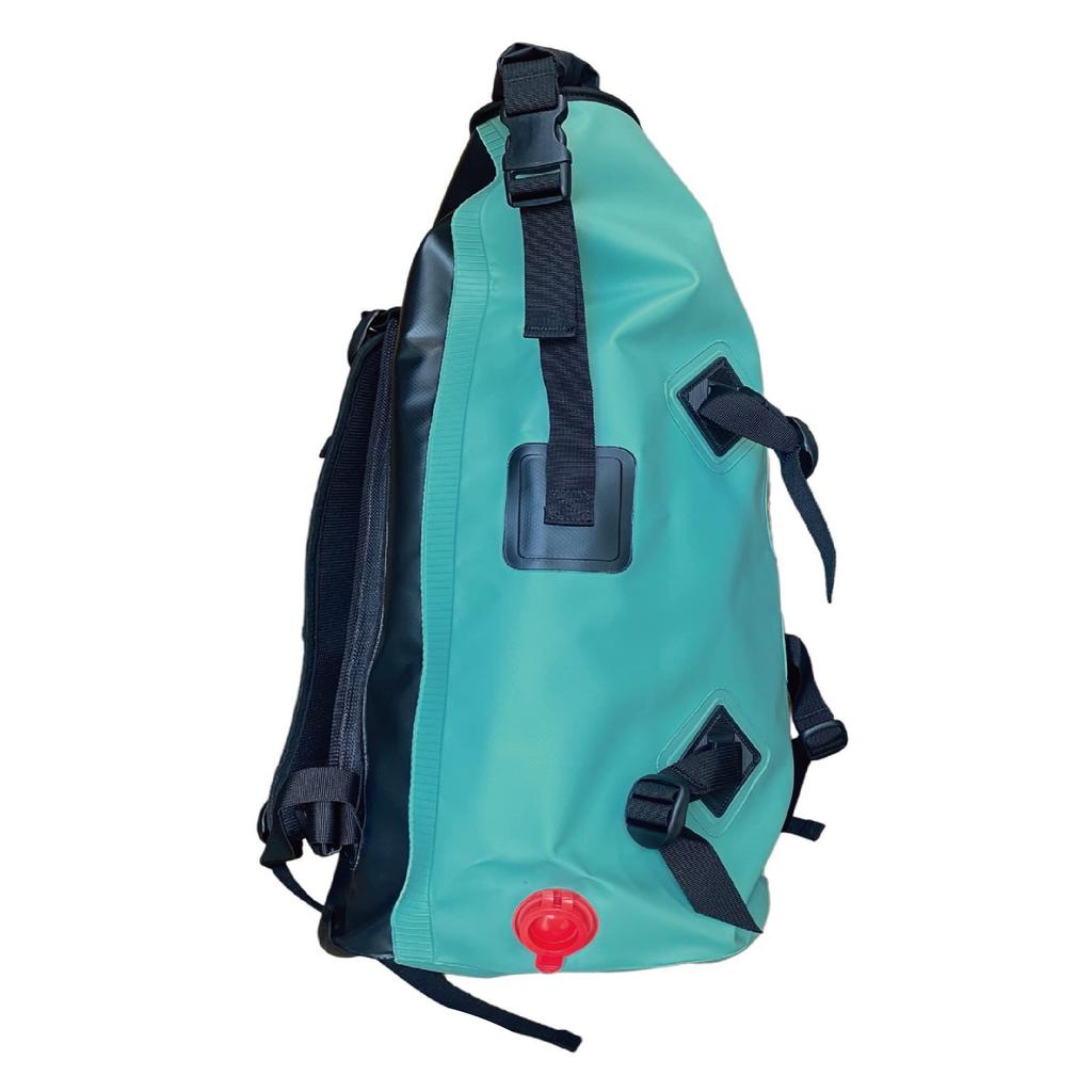 Waterproof Backpack Dry Tank 60L D2 EMERALD Large [Stream Trail]