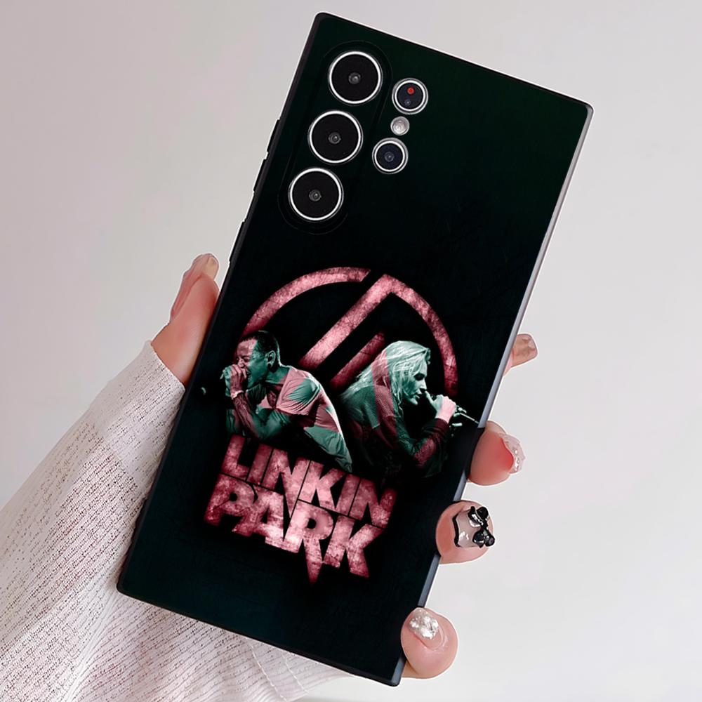 Band L-Linkin P-Park Cool Phone Case For Samsung S Series S21 S22 S23 S24 S25 FE Plus Ultra TPU Soft To Skin-friendly Case