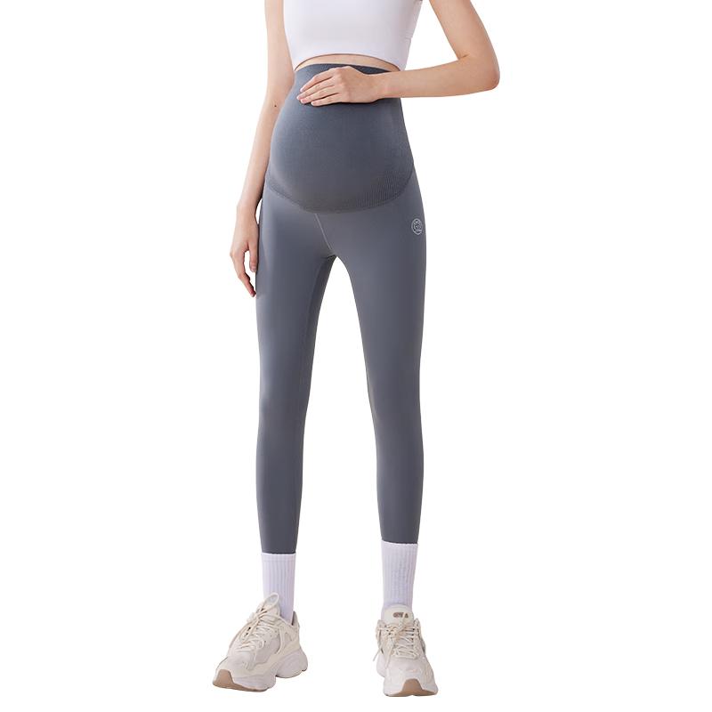 

JOYNCLEON Maternity Bosein Shark Leggings with Belly Support (Autumn/Winter) XL