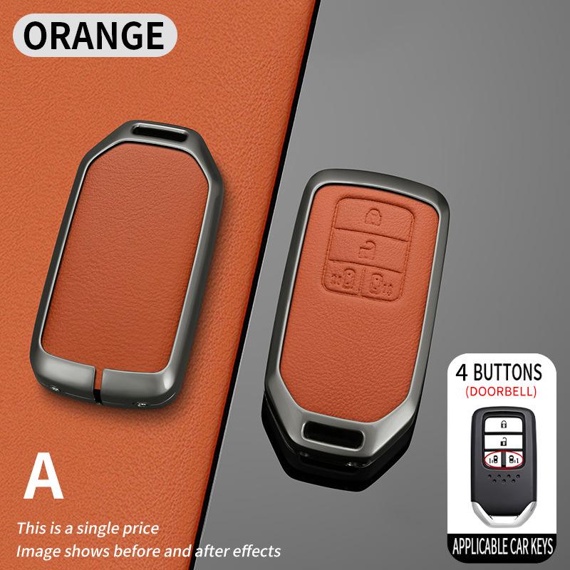 Etui na kluczyk Honda do Civic dziesiątej generacji, Accord, Crown, XR-V, CR-V, Vezel, Haoying, Lingpai - Ochronna obudowa i stylowa klamra.