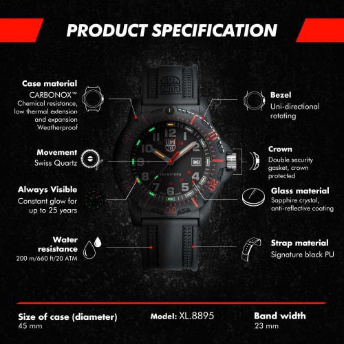 Luminox Watch LUMINOX 8880 Series 8895