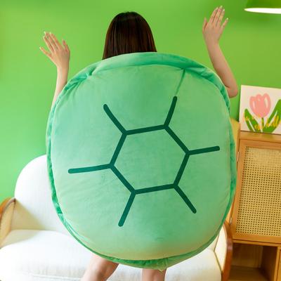 Douyin Internet Celebrity Girlfriend Doll Doll Wearable Turtle Shell Throw Pillow Plush Toy Children and Girls Gift