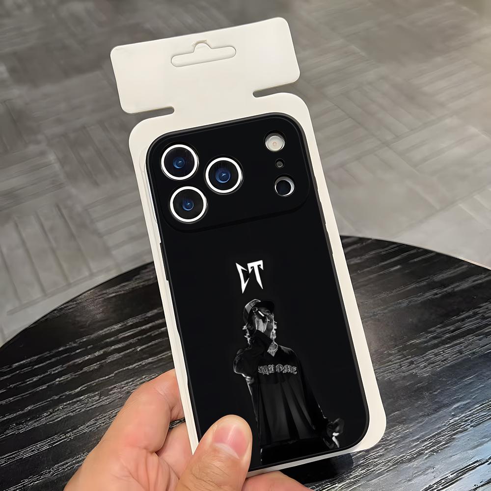 

N-Natanael Cano Nata Phone Case For IPhone 17 Air 16 E Pro Max 15 14 13 Mini 12 Pro 11 Max Plus Black Soft Shell iPhone 15 Pro