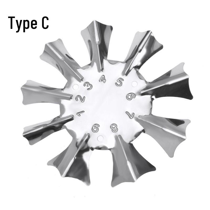 Stainless Steel French Nail Art Template Tool