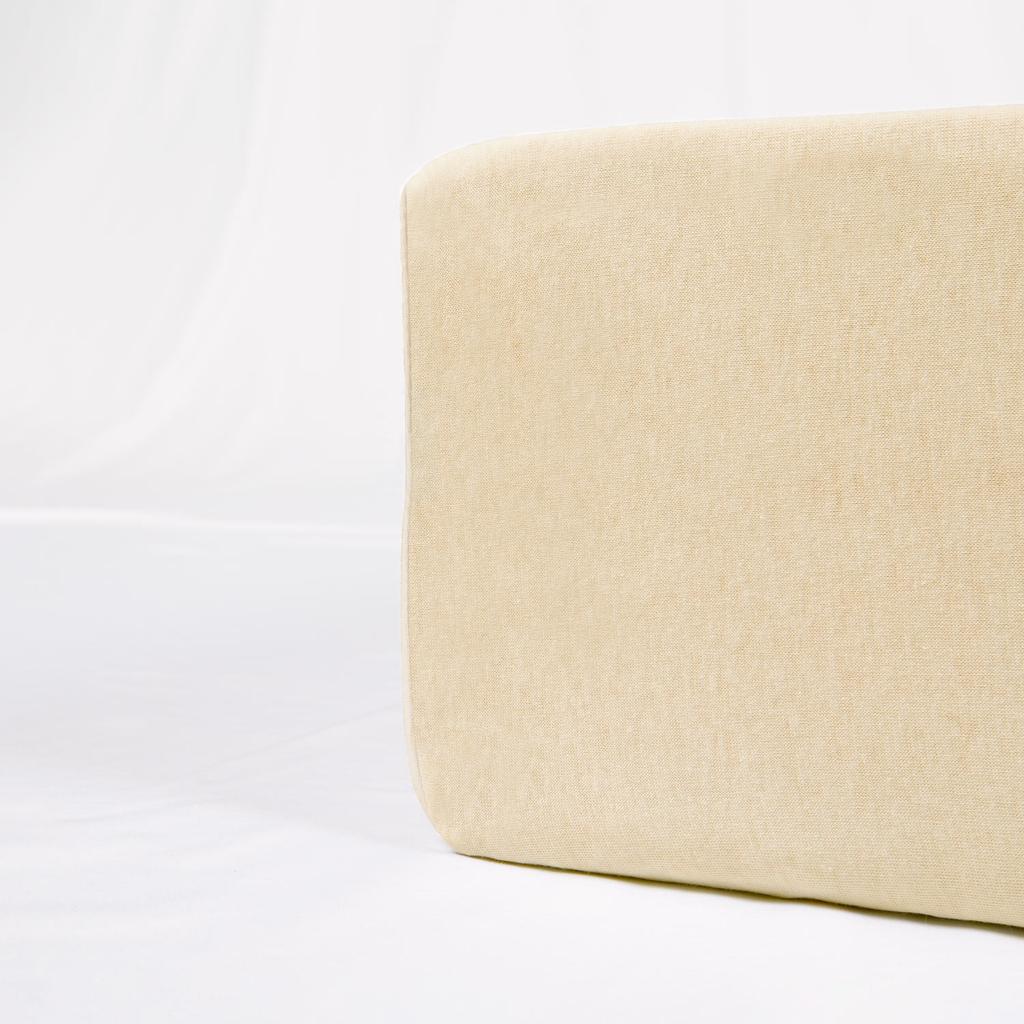 Fitted cotton sheet 180x200 JERSEY HEAVY DUTY 170 beige
