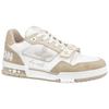 Louis Vuitton Trainer Sneaker 'Velcro Strap - Beige Monogram Denim' 1A9ZC2