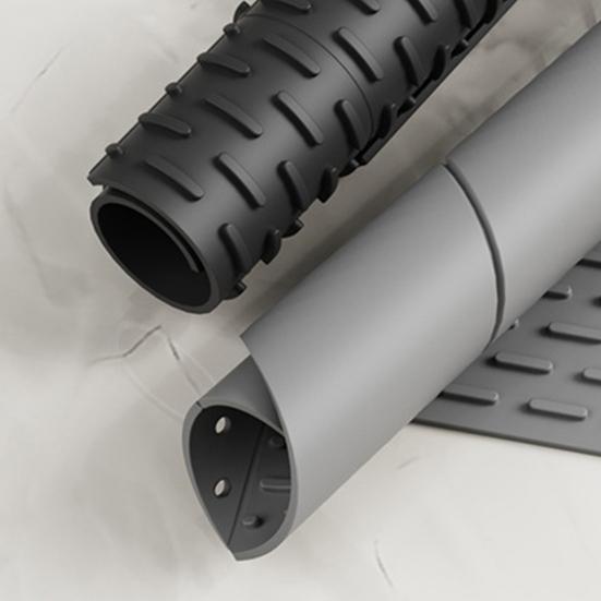 Faltbare Abtropfmatte Silikon Hitzebeständig Große Kapazität Küchenarbeitsplatte Spülbeckenmatte Leicht zu Reinigen Rutschfest Haustierfuttermatte