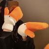 Windproof Cartoon Goose Gloves Orange Anti-cold Mittens Fashion Winter Knitted Gloves  Couple