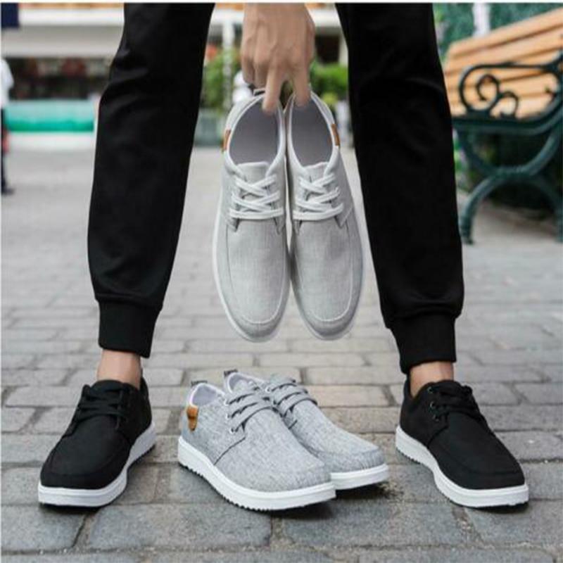New Men Shoes Spring Casual Shoes Comfortable Fashion Light Outdoor Running Canvas Shoes Sneakers Non -Slip Loafers Footwear
