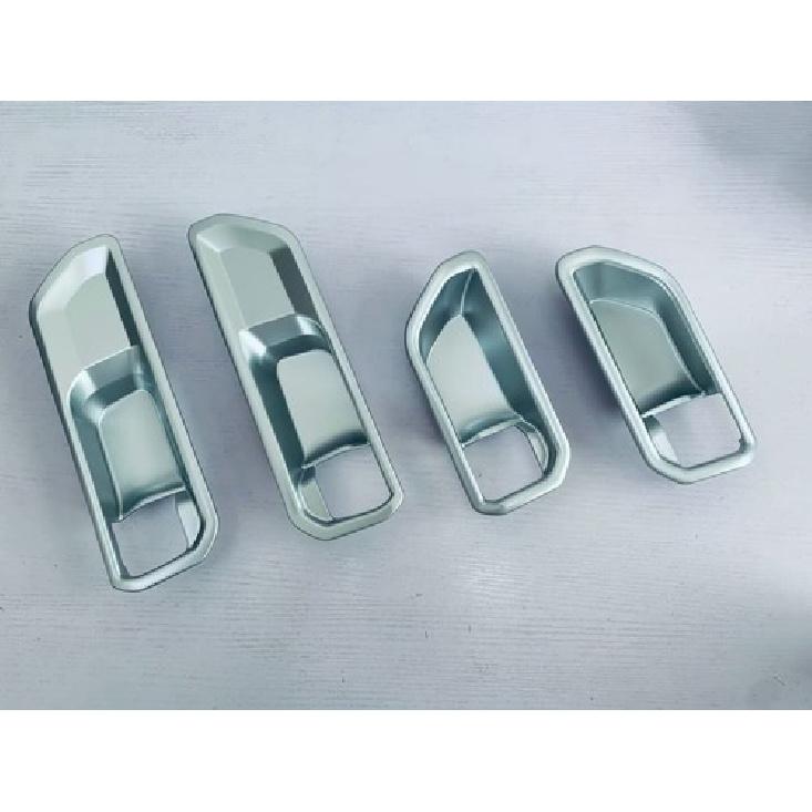 ABS Inner Door Handle Bowl Lid Cover Trim For 24-25 Toyota Prado LC250 Matte