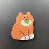 5pcs Cute Cat Refrigerator Magnets Cartoon Fridge Blackboard Whiteboard Photo Message Magnets Decorative