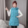 Autumn Winter Appear Thin All-Match Down Cotton Women's Sleeveless Vest Coat Casual Versatile Warm Female Waistcoat Jacket