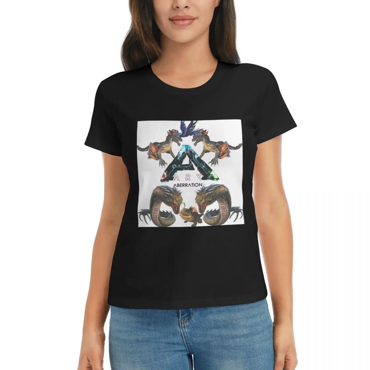 

Women TShirt Ark Survival Evolved Aberration Summer Short Sleeve Tees ONeck Cotton T Shirts Clothes Tops Streetwear 4XL