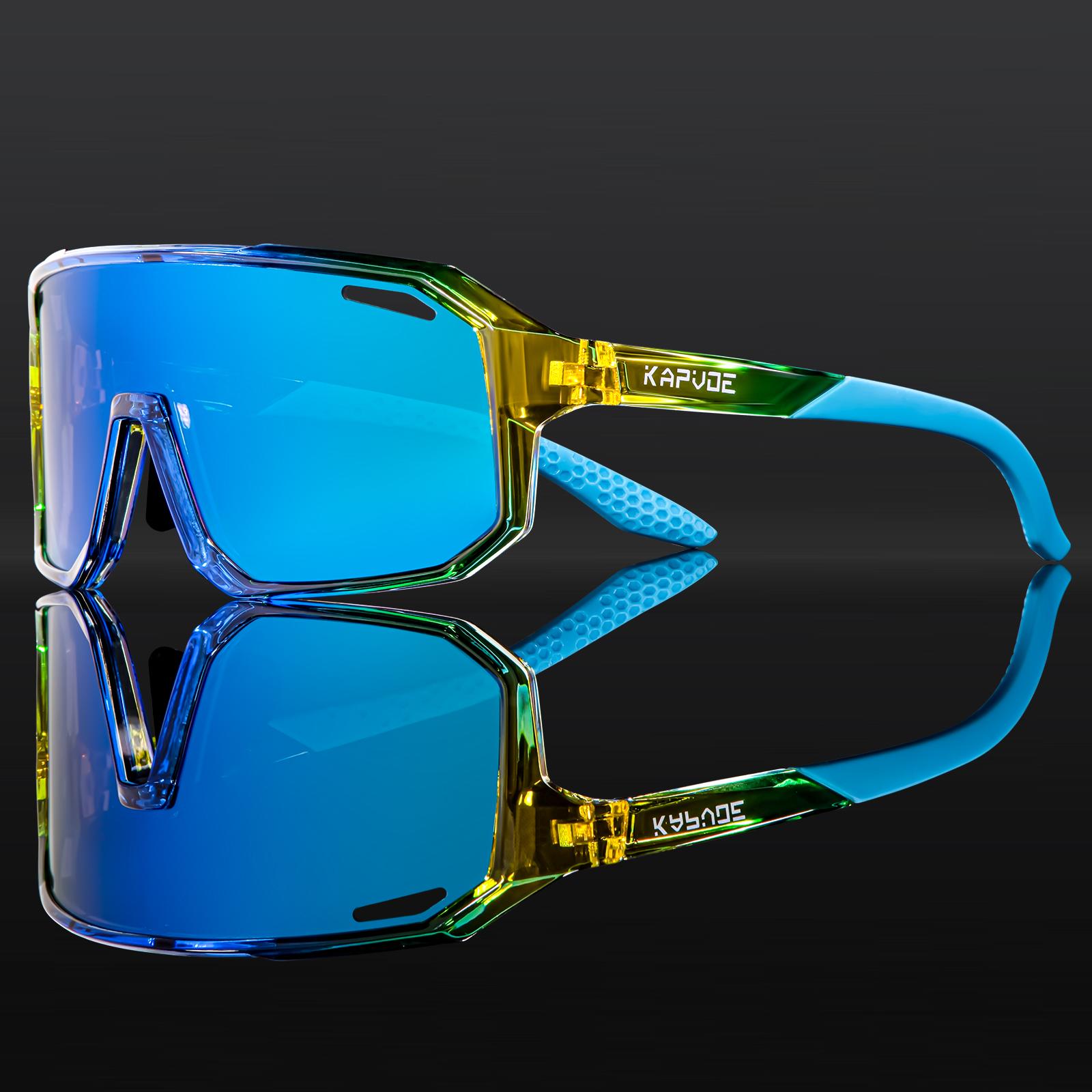

KAPVOE Kids Cycling Glasses UV400 Photochromic Sunglasses for MTB Road Bike Outdoor Sports Running Eyewear No accessories