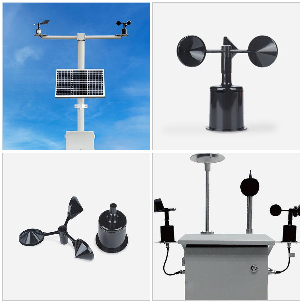 Sturdy ABS Wind Indicator Shell Lightweight Anemometer Cup Part Plastic Protector Measurement Device Supply Wind Direction
