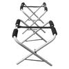 Portable Aluminum Kayak Rack Lightweight Canoe Storage Stand Paddleboard Holder with Nylon Connectors and Polyester