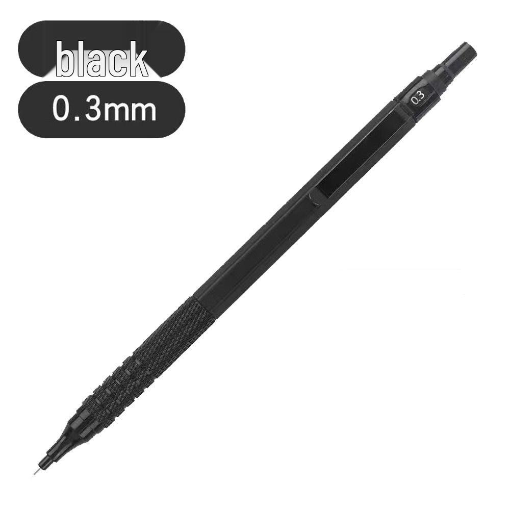 Professional Metal Mechanical Pencil, 0.5/0.7mm, Low Center Gravity, Weighted Feel, Continuous Lead Feed for Drawing & Painting.