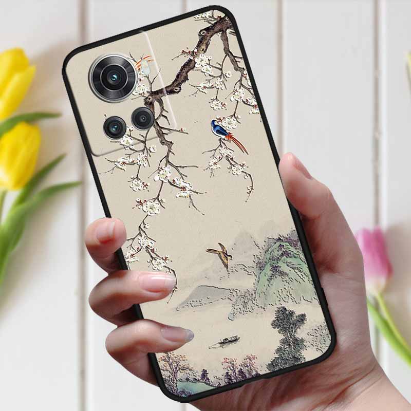 For Oneplus ACE Case Oneplus 10R 5G 3D Relief Cartoon Emboss Silicone Shockproof Cover For Oneplus 10 R Ace Case Coque Bumper