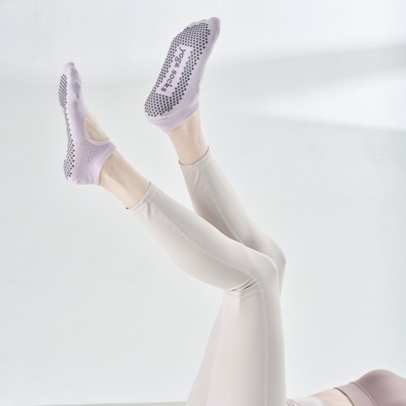 

Женские хлопковые носки для пилатеса с нескользящей подошвой, 2025: Полное покрытие, Влагоотводящий, Дышащий, Дизайн без спинки. One Size