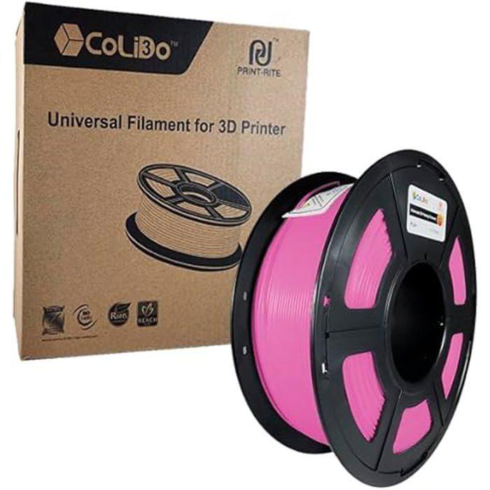 Filament PLA+ - COLIDO - 1,75 Mm - 1 Kg - Couleur Rose - Imprimantes 3D