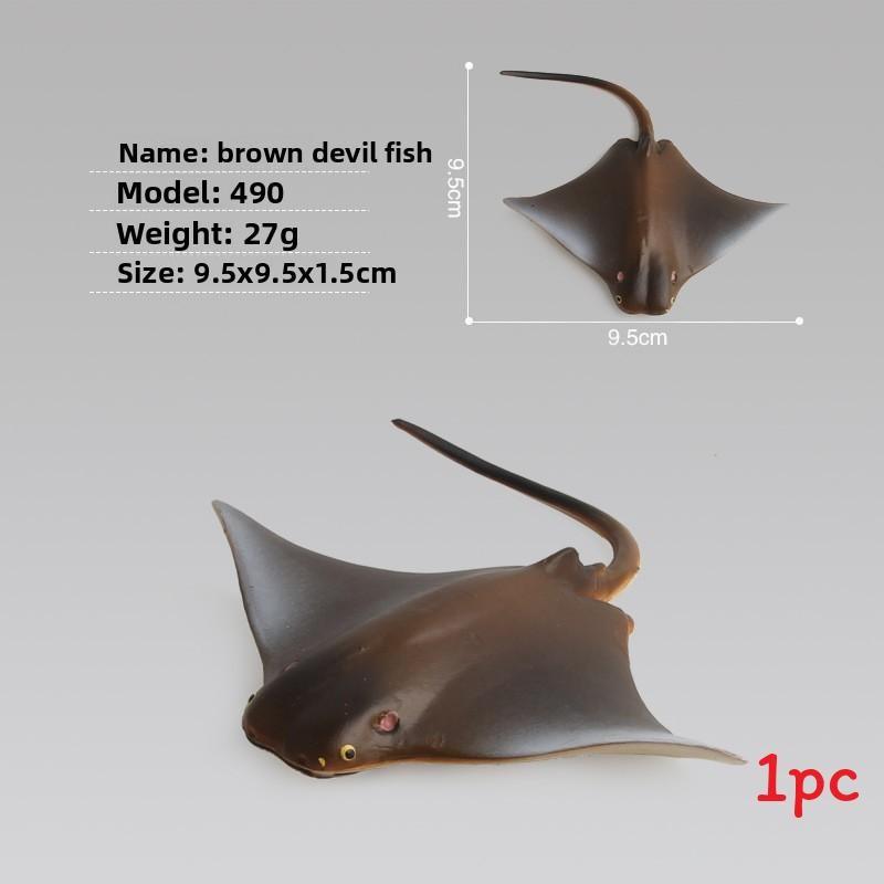 Simulated Shark Turtle Clownfish Crab Killer Whale Marine Animal Model Ornament For Aquarium Enthusiasts And Collectors
