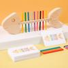 Fischgräten Holz Paarung Kinder Puzzle Farberkennung Frühe Bildung Feinmotorik Trainingsspielzeug Montessori Lehrmittel