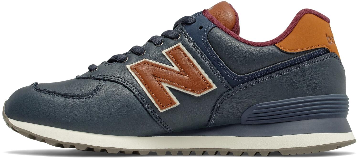 

Кроссовки New Balance 574 natural indigo/saddle brown (ML574OMC) 44
