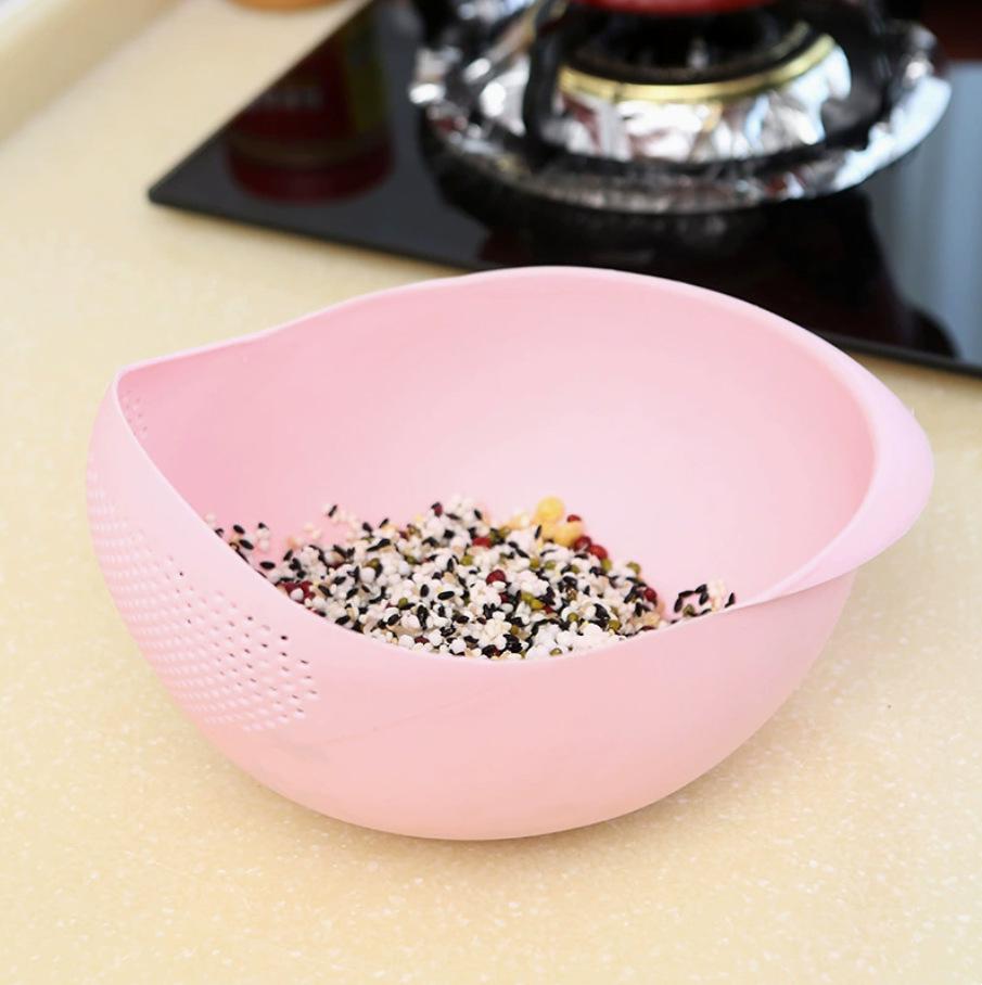 

Multi-Function Kitchen Rice & Vegetable Washing Sieve Basket Based on actual item [Recommended to buy in bulk]