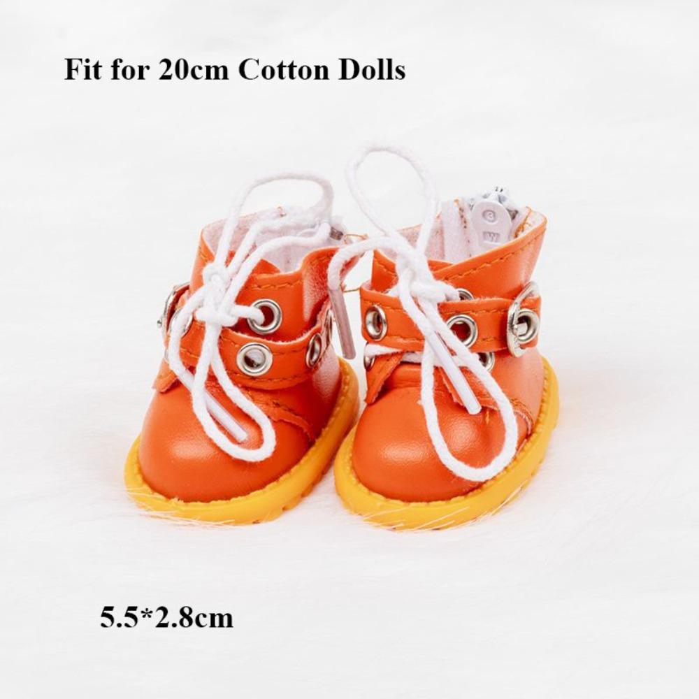 22 Styles Cotton Doll Shoes Fashion Clothes Accessories New Doll Gift  for 10cm/20cm Cotton Doll