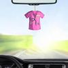 Acrylic Car Pendant, Car Hanging Decoration, Nurse Clothing Pendant for Automotive - Nurse Uniform