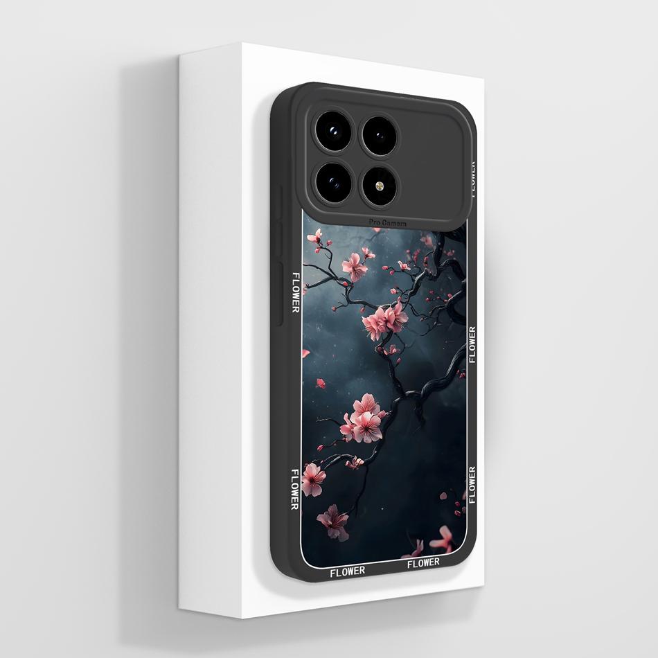 For Poco F8 Pro / F8 Ultra Phone Case Creative Design Lightweight Funda For Poco F 8 Pro F8Ultra Soft Liquid Silicone Shell Capa