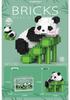 Le Cross-border High Meng Lan Giant Panda Building Blocks - Tiny Educational Toy for June 1st Children's Day