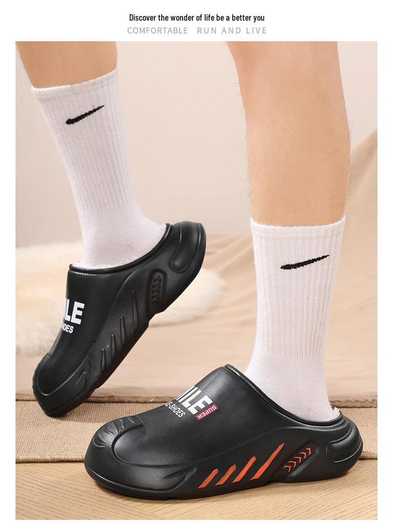 Men's Fleece-Lined Warm Casual Cotton Shoes - 2025 Autumn/Winter Collection
