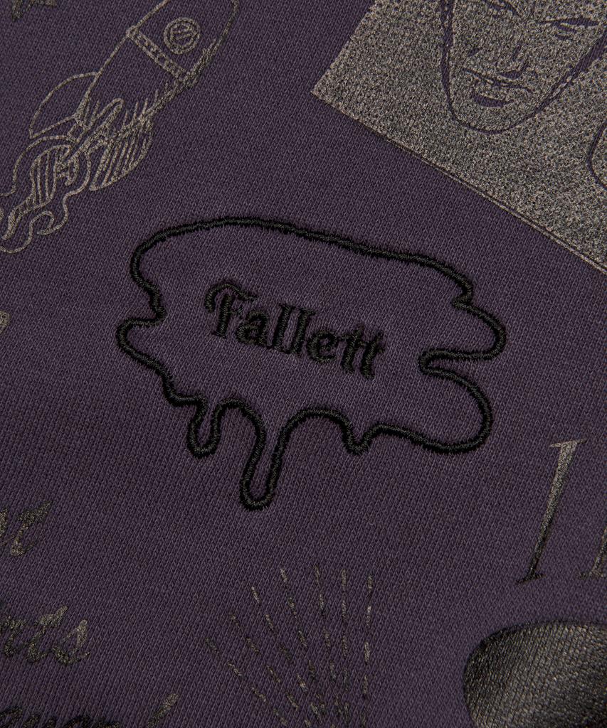 FALLETT Art Archive Sweatshirt Pigment Purple