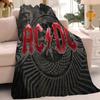 Rock Band A-ACDC Blanket Warm And Soft Suitable For Bedroom Living Room Sofa Bed Office Travel Camping