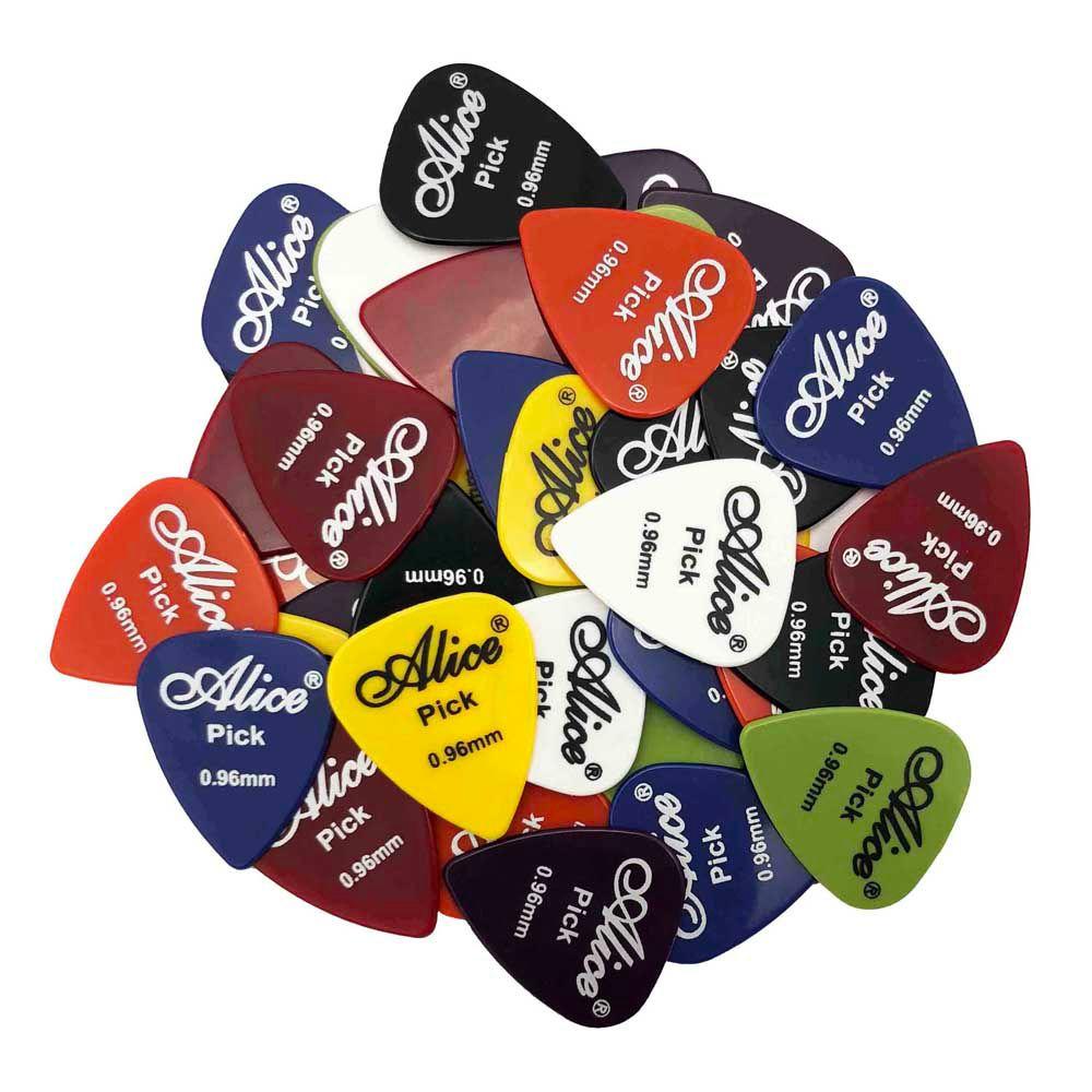

Smoothy 0.58 - 1.5 mm ABS Acoustic Bass Guitar Accessories Mediator Guitar Picks Plectrum 50
