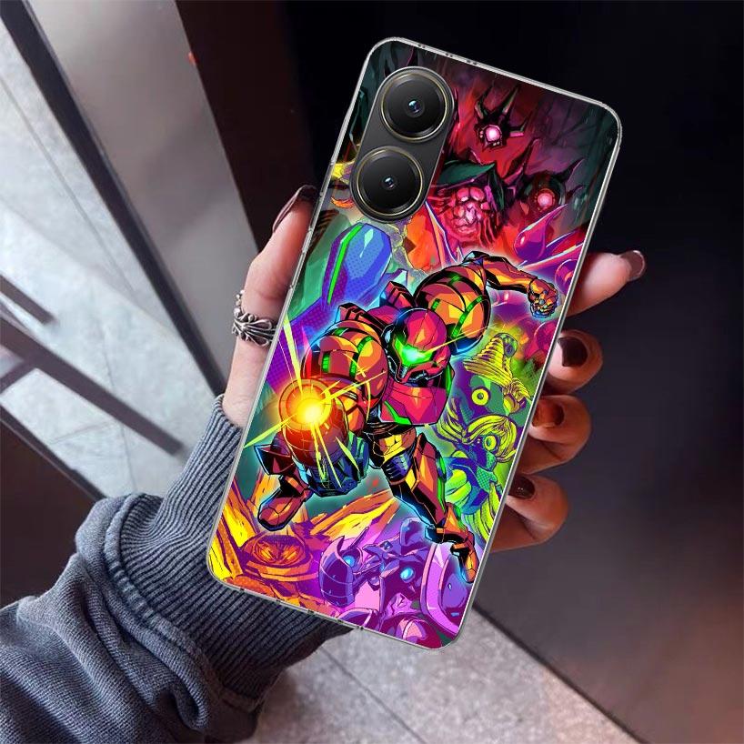 Spiel M-Metroids Handyhülle Für Xiaomi Poco X7 X6 X5 Pro F7 Ultra Redmi 15C 15 13 13C 12 12C 10 10A 10C 9 9A 9C 9T Hülle Poco X7