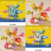 Silicone Baby Teething Toy With Grasping Ball For Infants And Toddlers