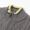 HAZZYS Boys' 2025 Autumn/Winter Wool Blend Cardigan Sweater