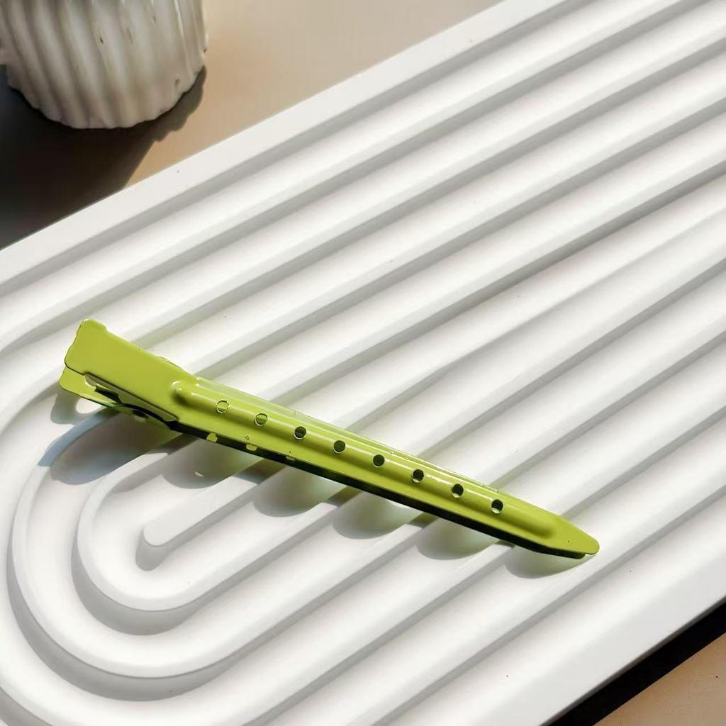 Korean Style Seamless Root Volumizing Hair Clips - Colorful Duckbill Clips for Side Bangs and Flyaways