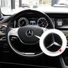 Car Sticker 2025 Hot New 2025 For Mercedes Benz Car Steering Wheel Emblem Interior Badge Decoration Accessories for Mercedes ben