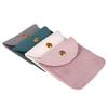 1/10 piece short plush jewelry packaging bag buckle bag ring earring bracelet necklace storage wedding party chic gift bag