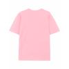 European Size Girls Round-neck Short-sleeved T-shirt with Simple Puppy Pattern Print