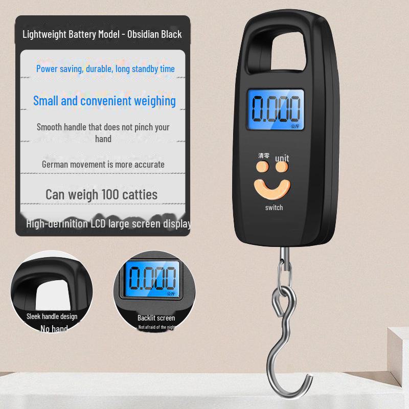 

Высокоточные портативные электронные весы для багажа 50 кг