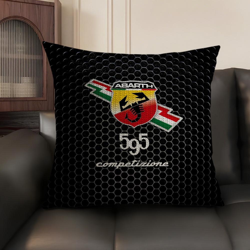 Brand AAbarth Scorpion Cushion Cover Natural Linen Organic Fabric DoubleSided Printing Sofa Home Decor Gift Pillow Case