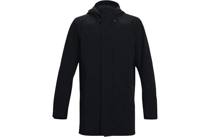 Under Armour RUSH Jackets Men s Black Hooded Moderate Other 1364904-001 M