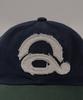 Kyuseu Washed Logo Ball Cap - Navy/Green