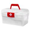 Large Capacity First Aid Kit Home Dormitory Student Use Portable Medical Storage Box Plastic