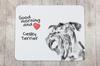 Cesky Terrier, Czech Terrier – Mouse pad with print, personalized dog-themed mouse pad | Art-Dog